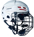 CCM HT70C Helmet and Cage White Med