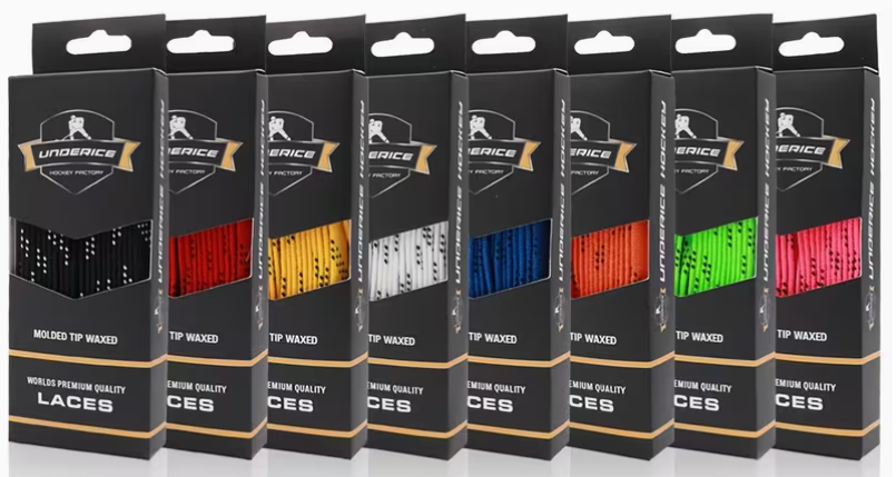 Hockey Laces Coloured Wax