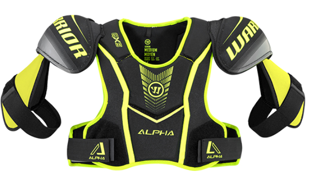 Warrior QX5 Shoulder Pads Jnr Sml SPECIAL
